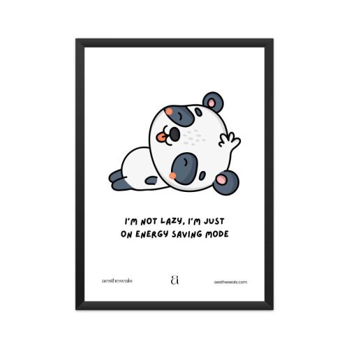 ZenNap Panda - Energy Saving Mode Poster