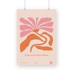 “Blossom Harmony” Floral Poster