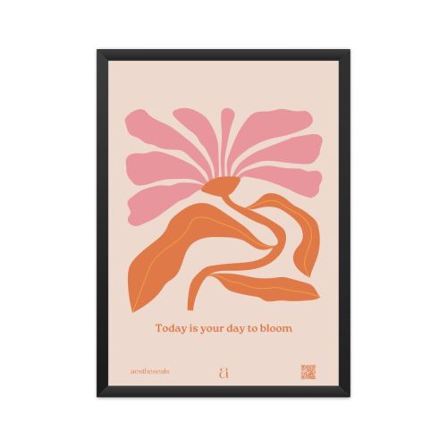 "Blossom Harmony" Floral Poster