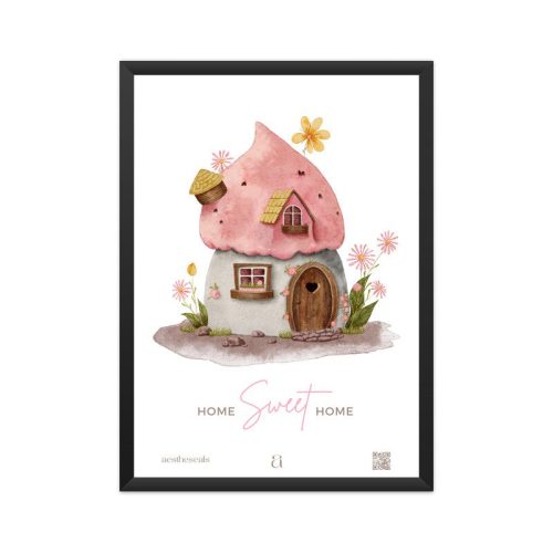 "Cozy Cottage" Home Sweet Home Poster