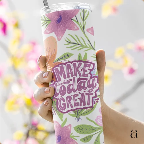 Aestheseals Pastel Bloom Tumbler Bottle