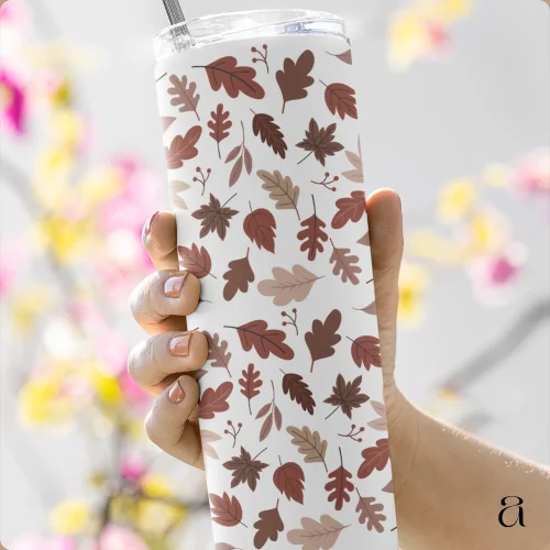 Autumn Bliss Tumbler Water Bottle from Aestheseals