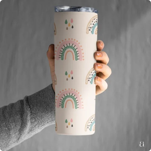 Rainbow Bliss Tumbler Bottle