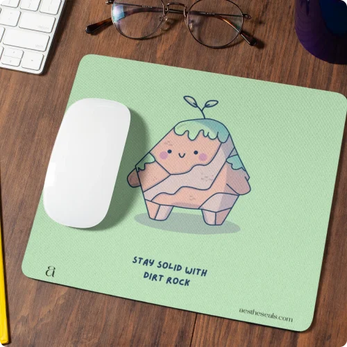 Dirt Rock Aesthetic Mouse Pad from Aestheseals