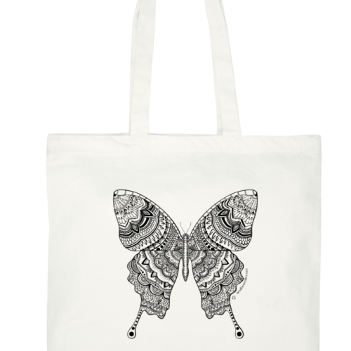 Elegant Monarch Large Tote Bag from Aestheseals