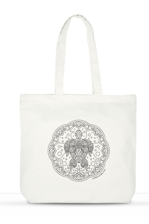 Majestic Turtle Large Tote Bag by Aestheseals