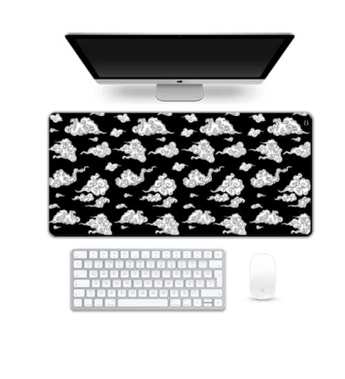 Mystic Cloud Desk Mat by Aestheseals