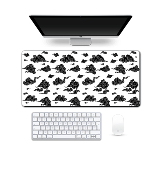 Mystic Cloud Desk Mat by Aestheseals