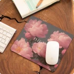 Peony Elegance Mouse Pad by Aestheseals