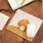 Mushroom Bliss Mouse Pad by Aestheseals