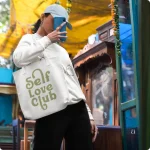 Self Love Club Aesthetic Tote Bag