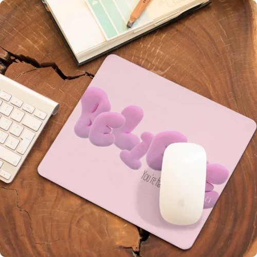 Believe Bubblegum Dream Mouse Pad