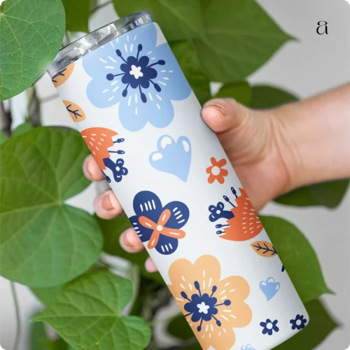 Floral Bliss Tumbler Bottle