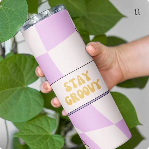 Stay Groovy Tumbler Bottle