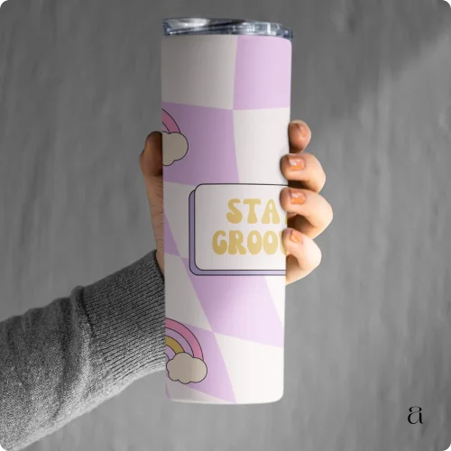 Stay Groovy Tumbler Bottle