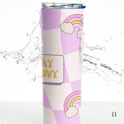 Stay Groovy Tumbler Bottle